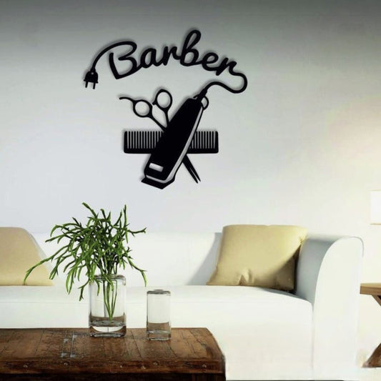 Barber Shop Sign, Wall Hanging Art!